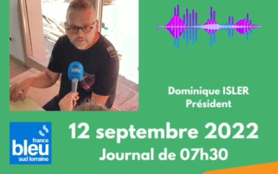 Interview France bleu sud Lorraine